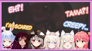 Hololive Reacts To Finding Tama Jumpscare【The Kidnap】
