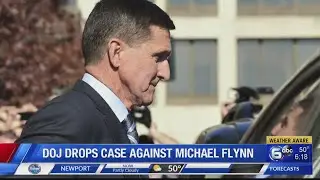 Justice Department dropping Flynn's Trump-Russia case