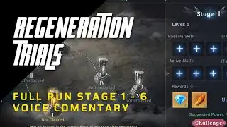 MU3 Regeneration Trials 1- 6 | Full Voice commentary