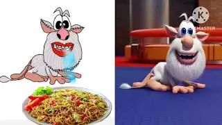 Laugh with Booba Bubble Gum - Cinema hall Funny Drawing Memes | Funny Boobo Bubble Gum Meme