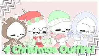 🎄⋆ ୭.⋆｡⋆ 4 Christmas Aesthetic Gacha Club Outfits// NO CREDIT NEEDED!