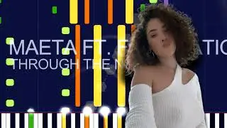 Maeta ft. Free Nationals - THROUGH THE NIGHT (PRO MIDI FILE REMAKE) - 