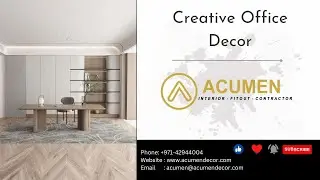 OFFICE / Interior Design Companies In Dubai  INTERIOR DESIGN #office  #shorts #trending #new