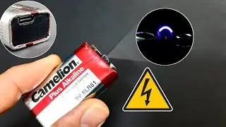 Electric Lighter - How to Make DIY Electric Arc Lighter With 9V Battery