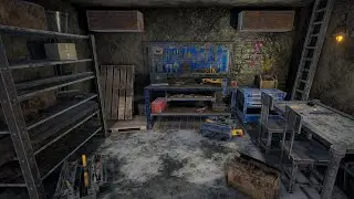 Workshop - Workbench with Tools - Old and dirty - Unity Asset Store & Unreal Engine Marketplace