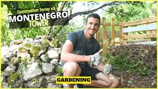 Self taught gardening in the Montenegro Tower: Compost bin & planting strawberries and killing weeds