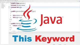 This Keyword in Java / How to Tutorial