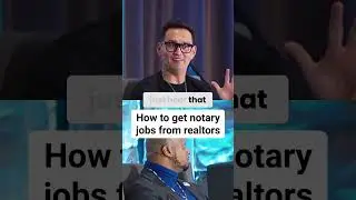 How to Get Notary Jobs From Realtors | Tip from $10K Notary Signing Agent