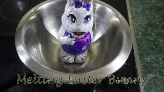 Lapse of Melting Easter Bunny