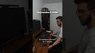 Pourquoi tu n’arrives pas à apprendre le code 