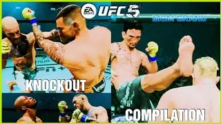 Intense 25-Minute UFC5 KO Action!