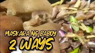 MASKARA NG BABOY 2 WAYS