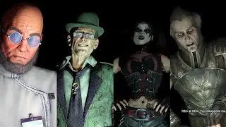 Batman:Arkham City - Game Over Scenes