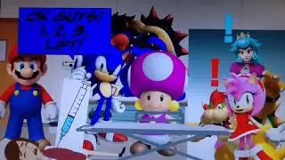Dark Bowser Gets A Flu Shot