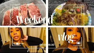 Weekend Vlog: Cooking, Eating Good, and great Vibes
