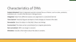 10_Business Intelligence and data warehouse (Chapter 3) - Part 1