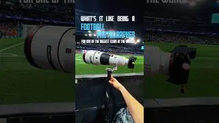 What’s it like being a football photographer for one of the biggest clubs in the world? ⚽️📸