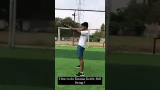 How to do Russian Kettle Bell Swing | Kettle Bell Workout #Shorts