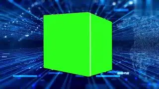 green screen HD screen 3D animation effects background modified