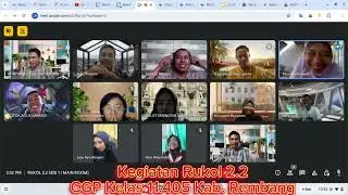 Kegiatan Rukol 2.2 CGP Kelas 11.405 Fitriyanto BBGP Jateng Kab rembang Asyiiik