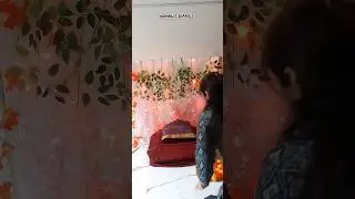 Easy ganpati decoration ideas at home  #shorts