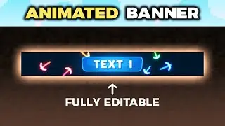 Minecraft Server Banner - "Rainbow Pickaxes" (Template Banner Maker)