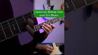 Learn this Bebop Solo on guitar 