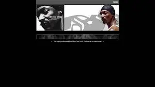 Snoop Dogg flash intro in 2002
