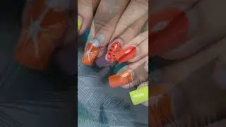 Странный дизайн #nails #маникюр #дизайнногтей #ногти #МоиНогти #пилю #manikur #nailart