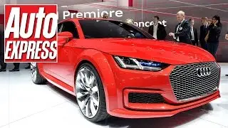 Audi TT Sportback concept at the Paris Motor Show