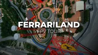 FPV Drone Tour Ferrariland - Portaventura
