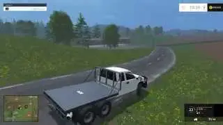 Chevy Duramax Flatbed для Farming Simulator 2015