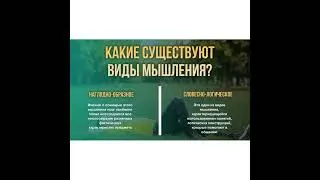 Психология: Виды мышления/25.02.22