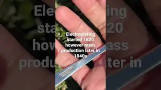 Why was silverware plated?