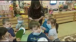 Интегрированное занятие «Стоп, коронавирус!». Младшая группа.