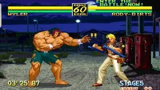 Art Of Fighting 3 [Arcade] - play as Wyler