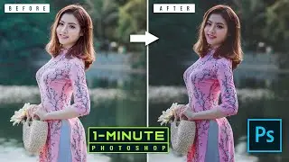 How to make Amazing Dramatic Matte Effect ? Like - Cinematic Matte Effect Just 1-Minute in Photoshop