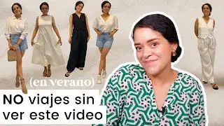 5 ESENCIALES de VERANO para tu ARMARIO CÁPSULA | Recomendaciones para hacer tu maleta