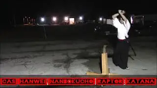 Cutting Tatami with Cas Hanwei Nanbokucho Raptor