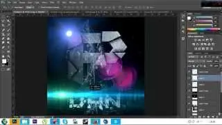 Prayys Photoshop Speed Art Logo - Tutorial