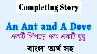 Completing Story An Ant And A Dove বাংলা অর্থ সহ