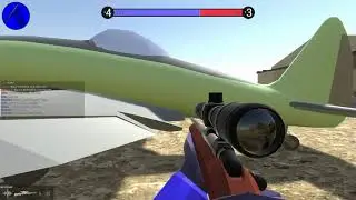 Ravenfield Build 23 - Buzzard Plane | Dustbowl