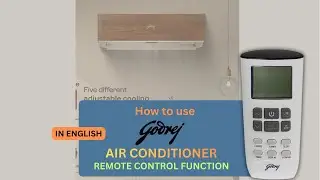 Godrej Inverter AC Remote Settings Explained | Easy English Guide
