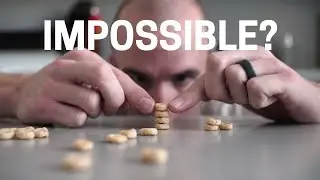 How Difficult Is It to Stack 15 Cheerios?