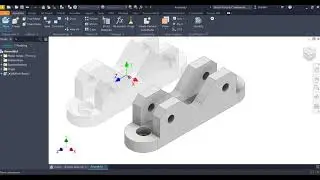 Autodesk Inventor Tutorial : Pipe Clamp (Part 1)