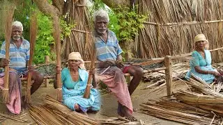 Work from Home Making Coconut Broomstick in My Village | Profitable Home Business | Tamil Technic