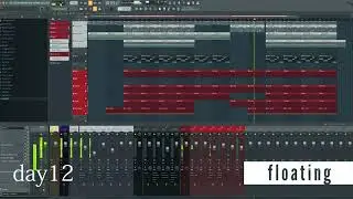 "FLOATING" CHILL PIANO TYPE BEAT l FL Studio #EverydayOneBeat