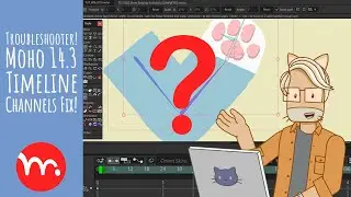 Troubleshooter! Moho 14.3 Timeline Channels Fix!