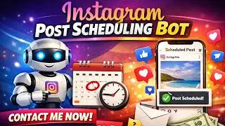 Instagram Post Scheduling Bot - Automate and Schedule Instagram Posts