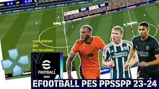 Efootball Pes PPSSPP 2023-2024 Final Version